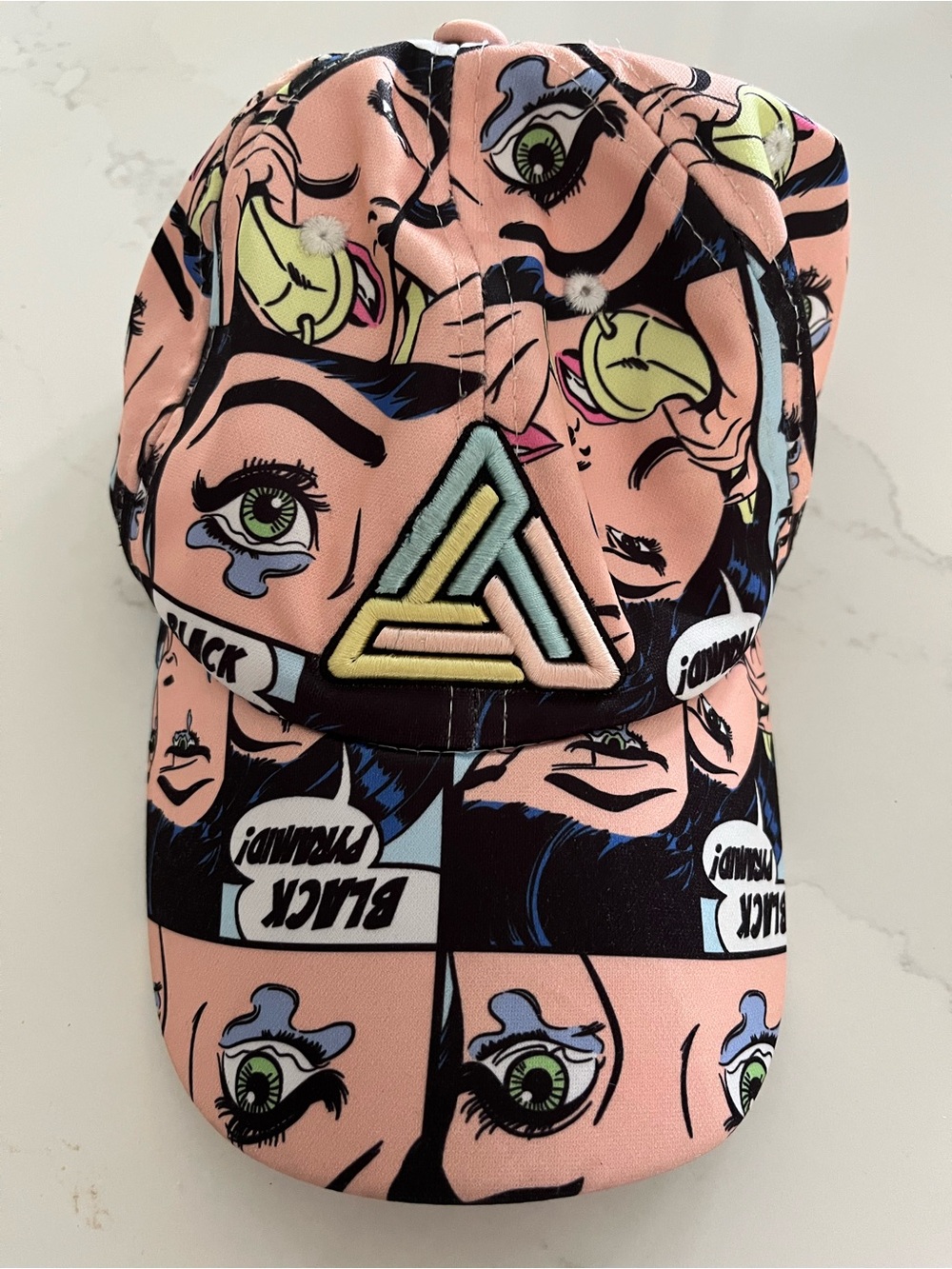 Black Pyramid Logo Chris Brown She Calling Hat Comic Strip Streetwear Skater